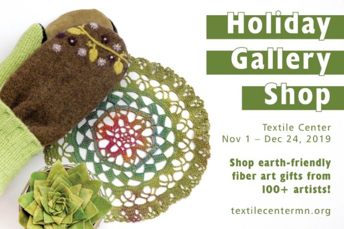 Textile Center’s 2019 Holiday Gallery Shop created by 100+ artists! – Minneapolis, MN