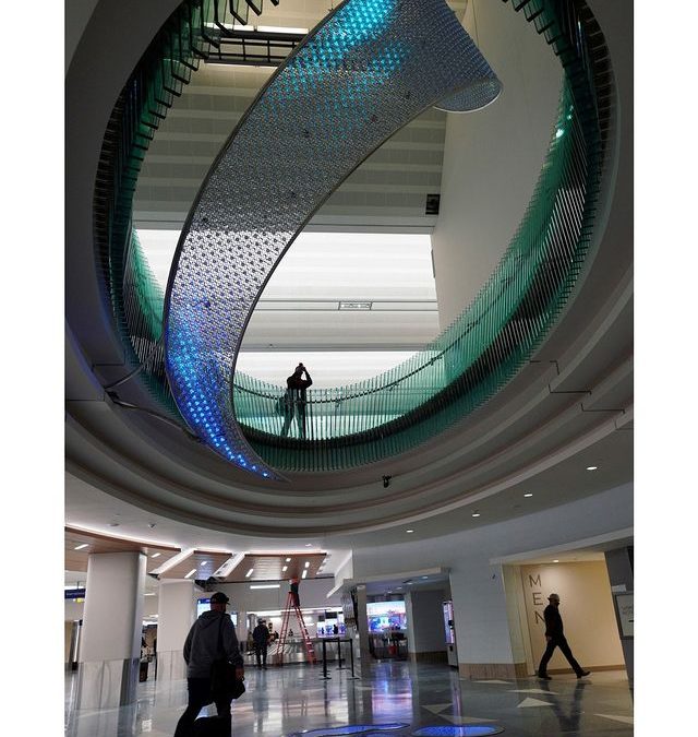 A Sculpture is a New Signature Piece for MSP Airport