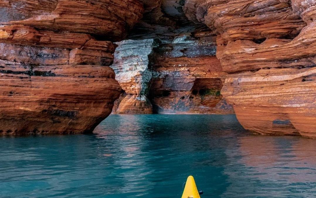 Tips How To Visit and Paddle The Apostle Islands Sea Caves: Lake Superior & Anishinaabek Nation Land