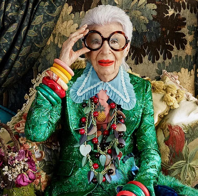 Iris Apfel Has A Century’s Worth of Advice on How To Define Your Own Style