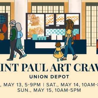 St. Paul Art Crawl at Union Depot