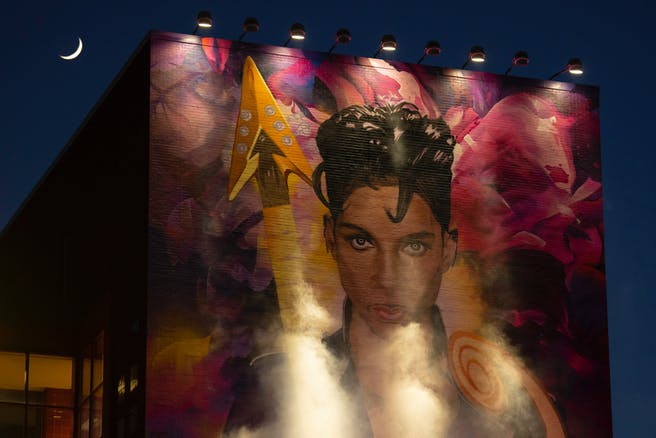 ICYMI: A Giant Mural of Minneapolis Music Icon Prince!
