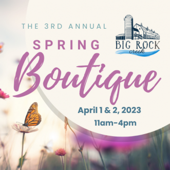 Big Rock Creek 3rd Annual Spring Boutique – St. Croix Falls, WI
