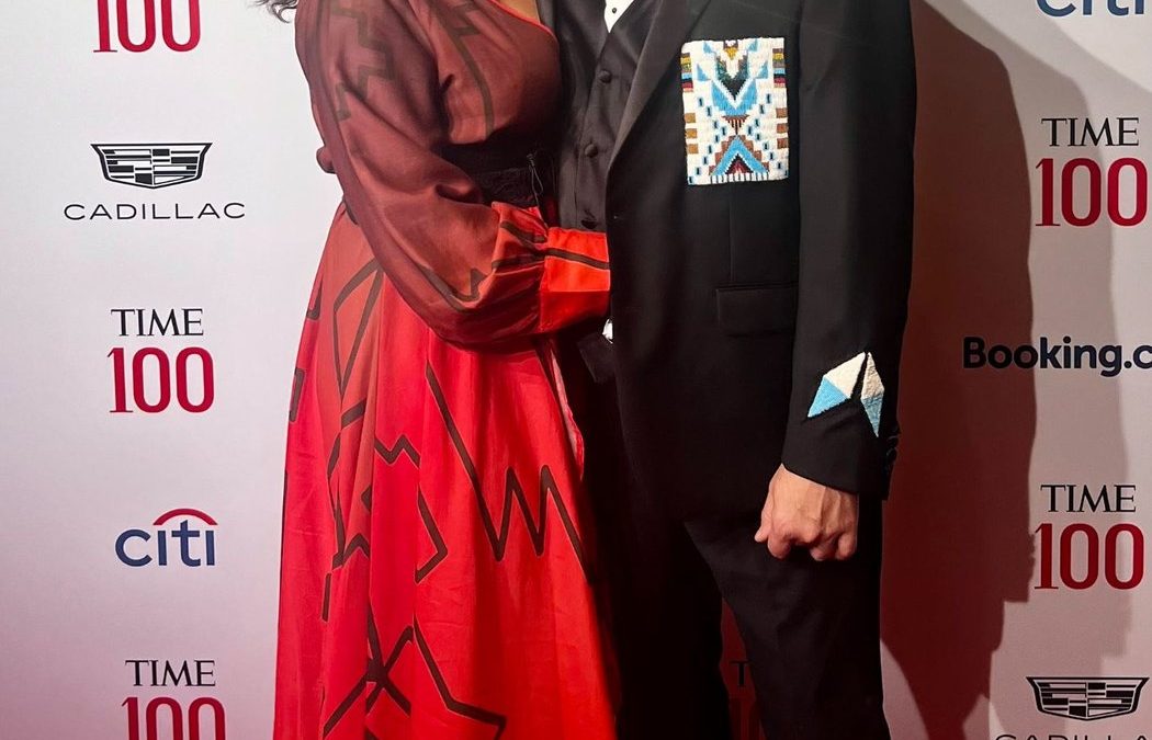 ICYMI: Sean Sherman and Mecca Bos Wear Indigenous Designers at Time 100 Gala