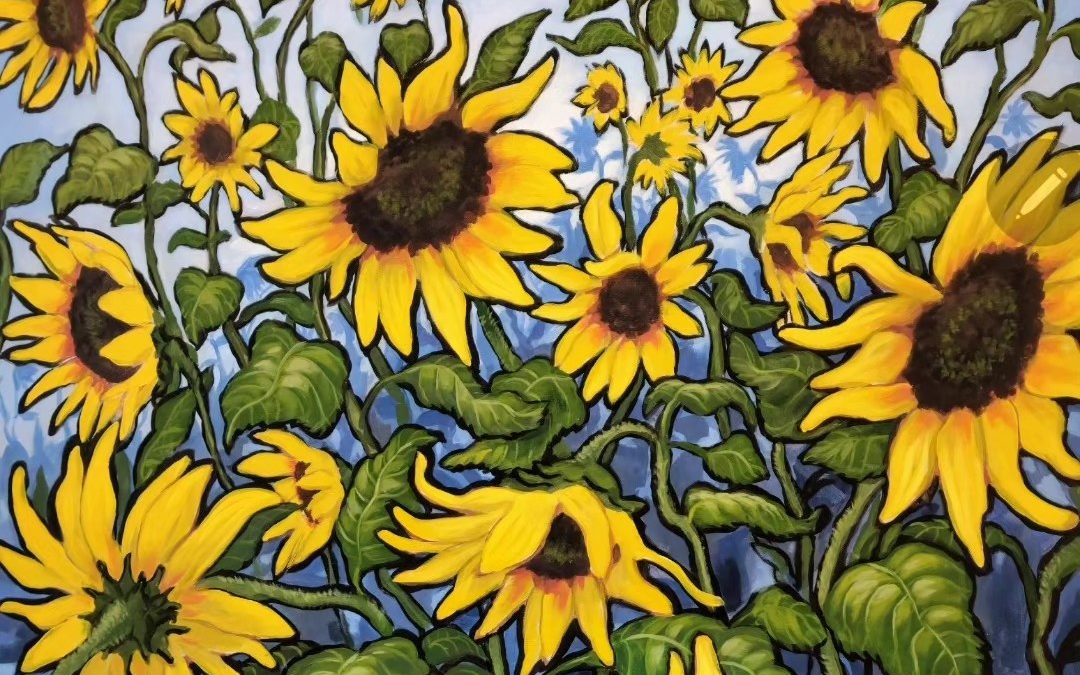 Michael’s “Sunflowers” is now available as fine art prints! – Minneapolis, MN