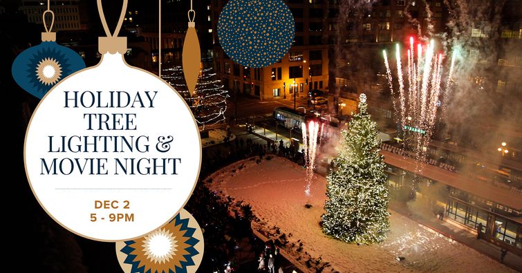 Union Depot Holiday Tree Lighting Celebration & Movie Night – St. Paul, MN
